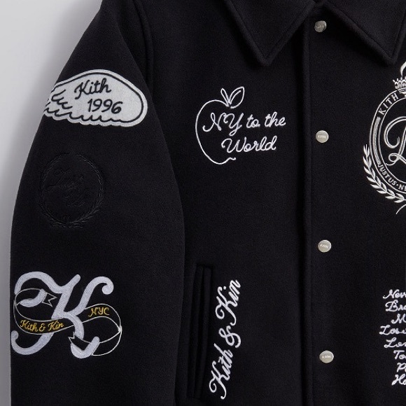SOLD - KITH & Kin Varsity Jacket Sz Med - Picture 5 of 5